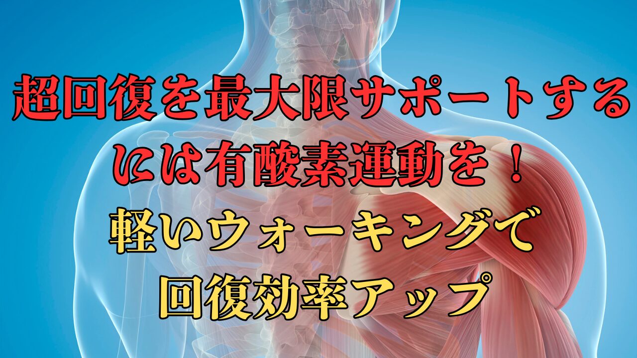 超回復と有酸素運動タイトル